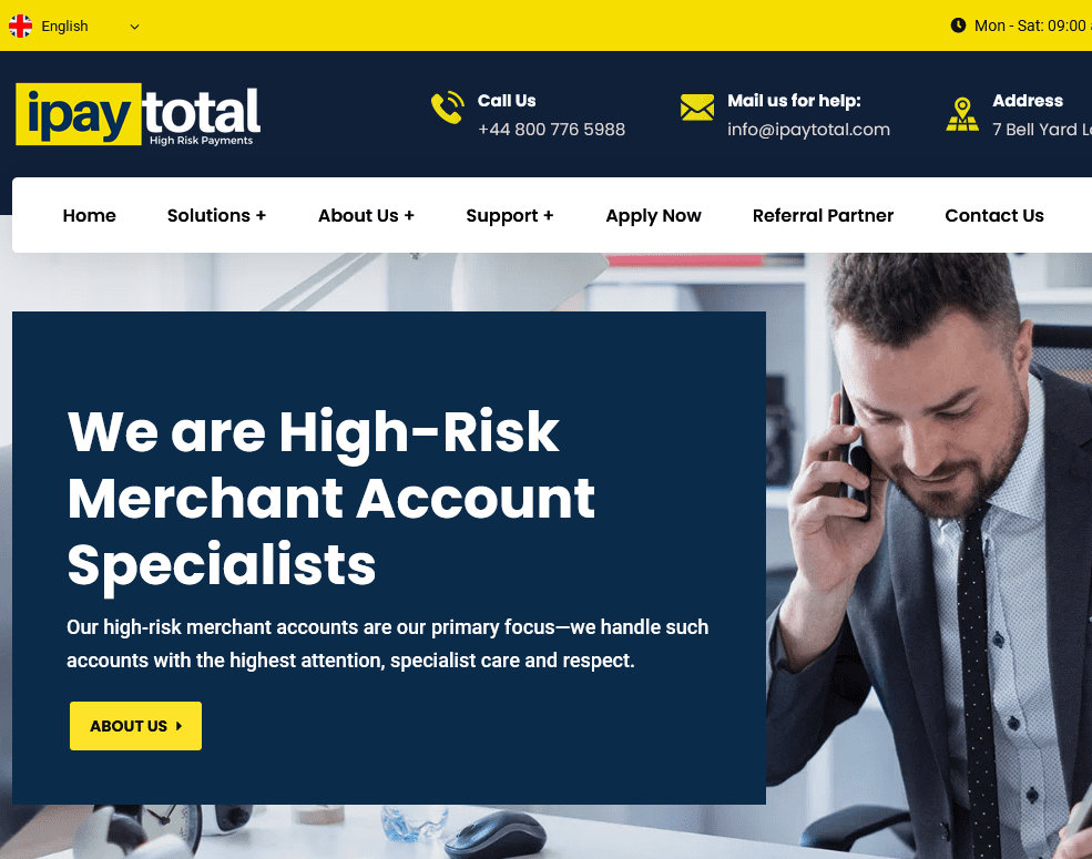 iPayTotal website