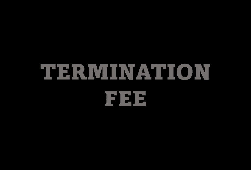 PayRate42 explains Termination Fee